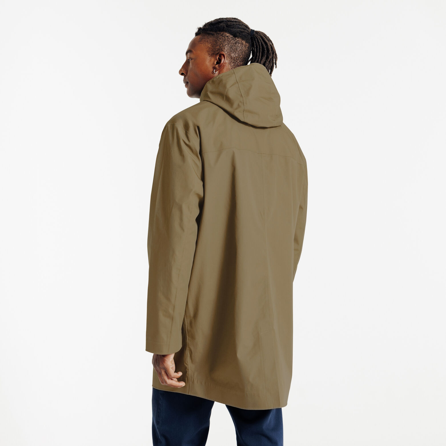 Parka longue waterproof à capuche