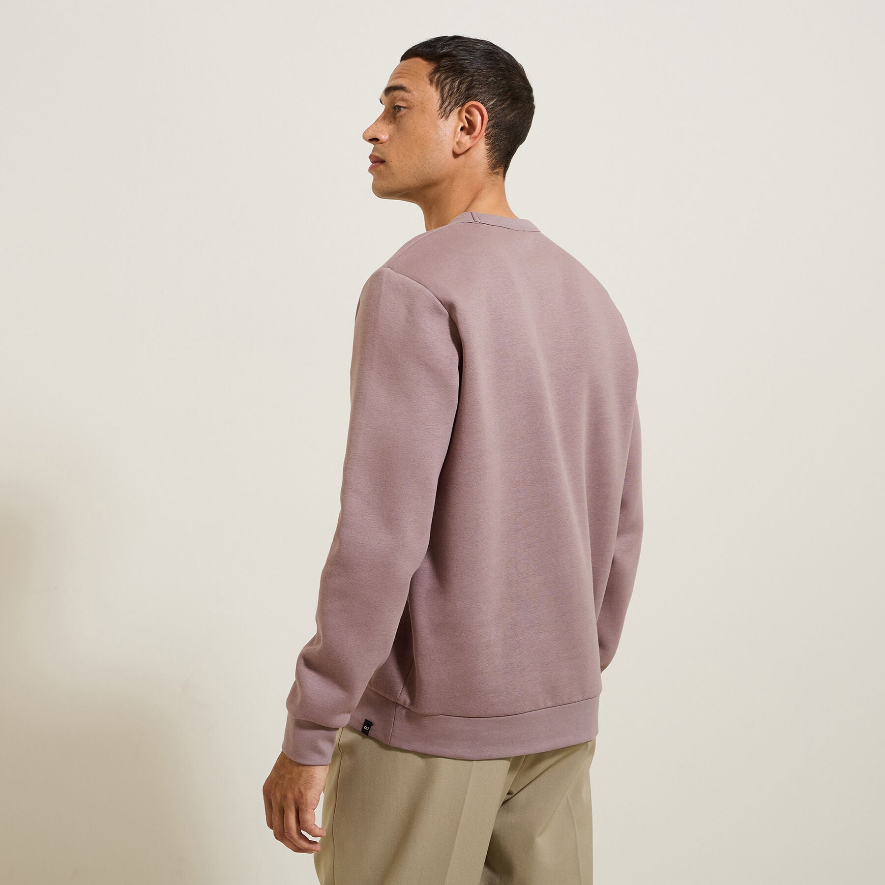 Sweat brodé en coton bio - lasse sunset faded sun Nudie Jeans