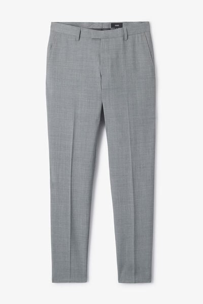 Pantalon de costume slim 100% laine italienne
