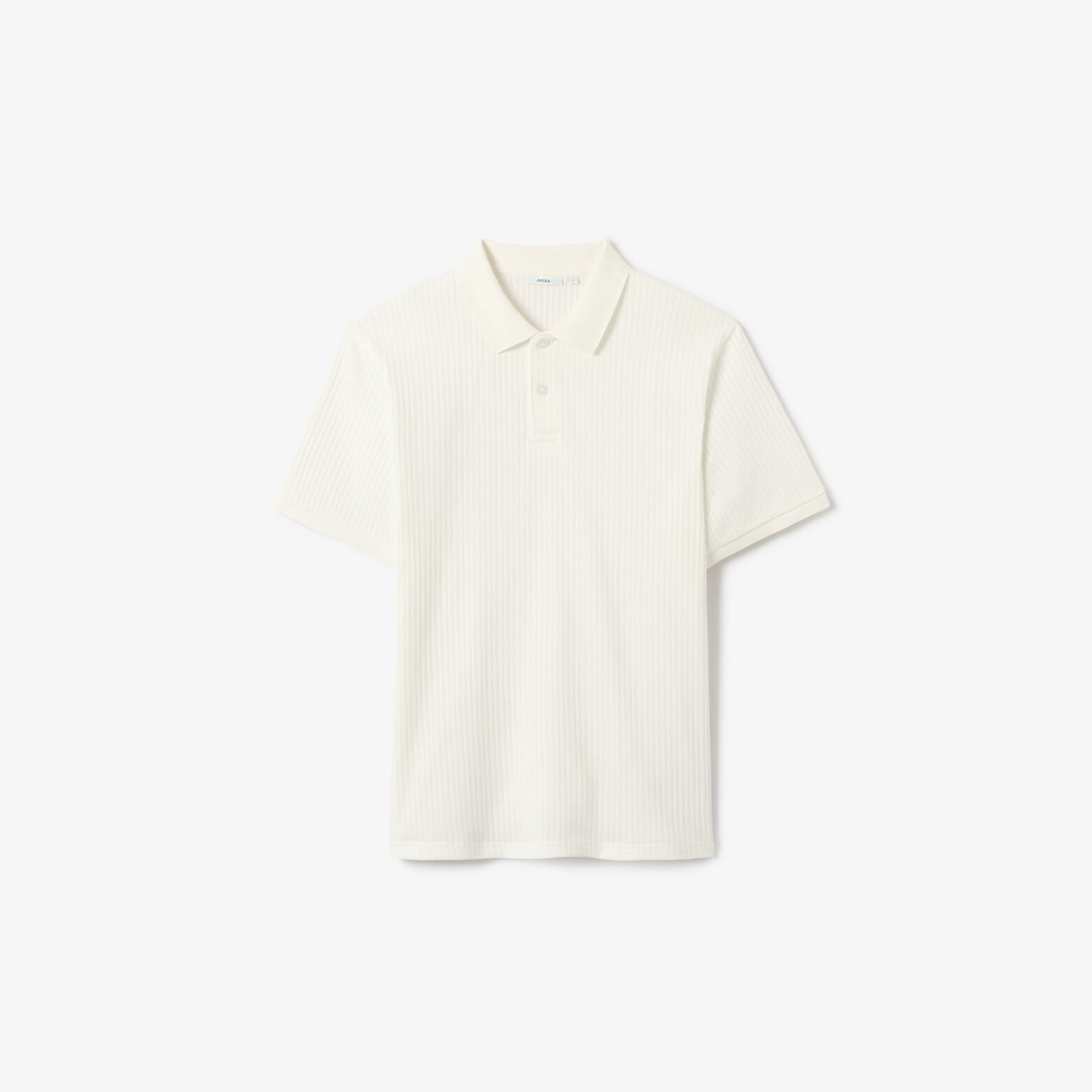 Polo manches courtes textur&eacute;