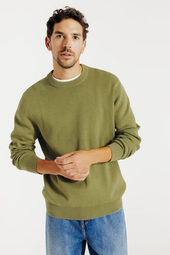 "Le Parfait by JULES" trui met ronde hals