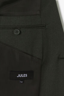 Comfort fit kostuumvest in flanel