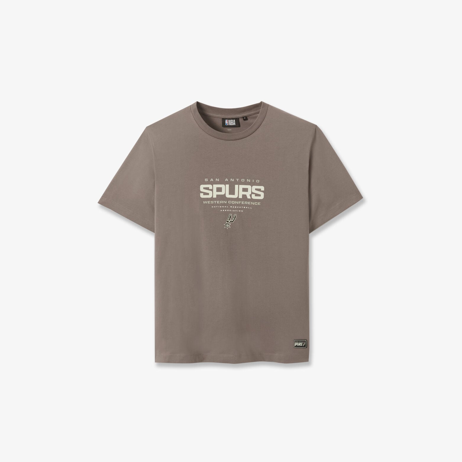 T-shirt met opdruk San Antonio Spurs NBA-licentie