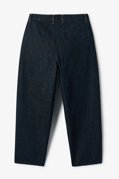 Pantalon Denim Bleu moyen