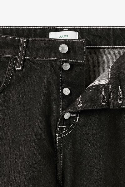 Pantalon Denim Noir