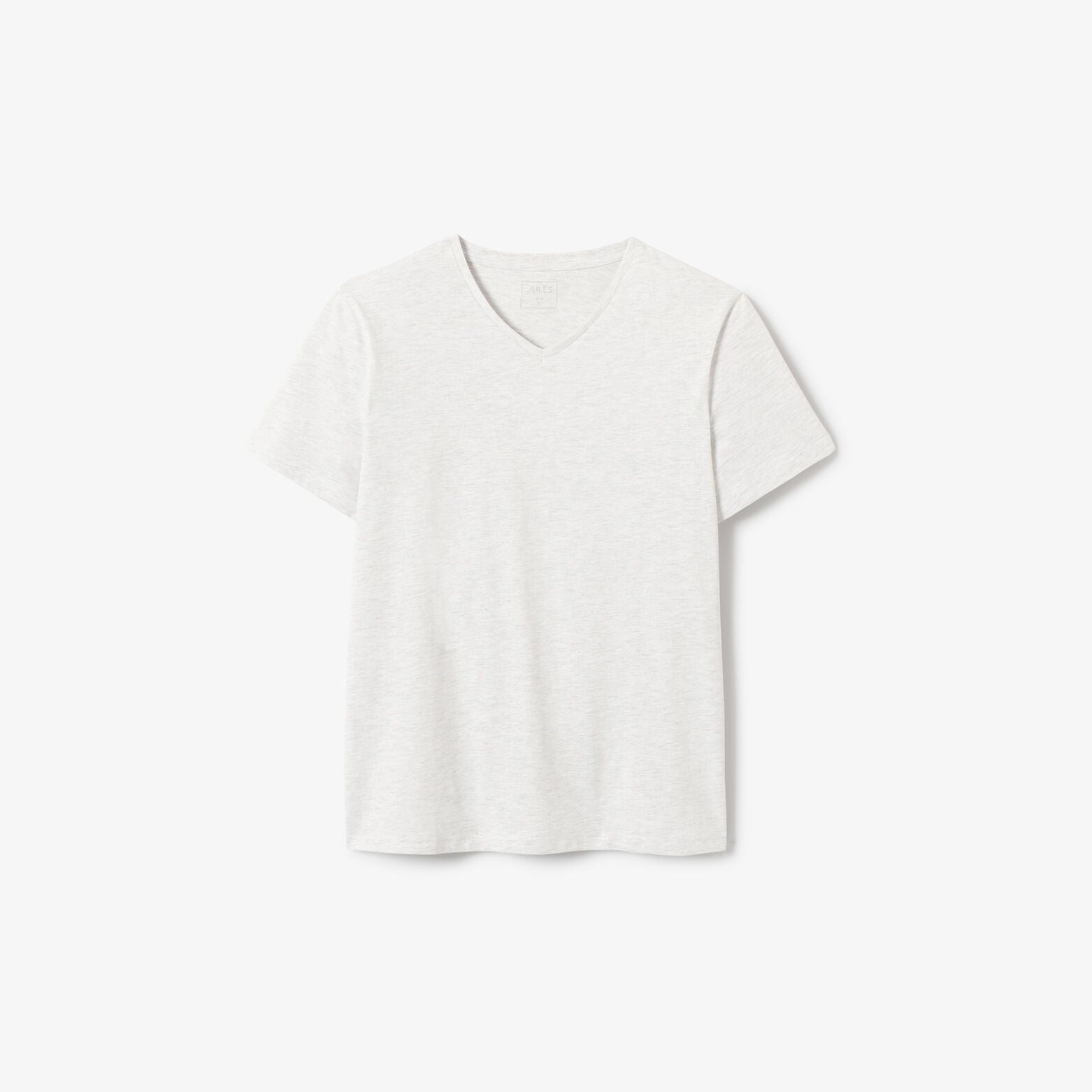 Tee shirt col V en coton
