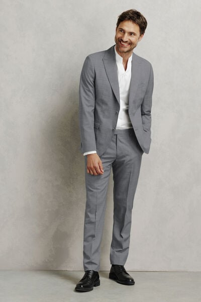 Veste de costume slim 100% laine italienne