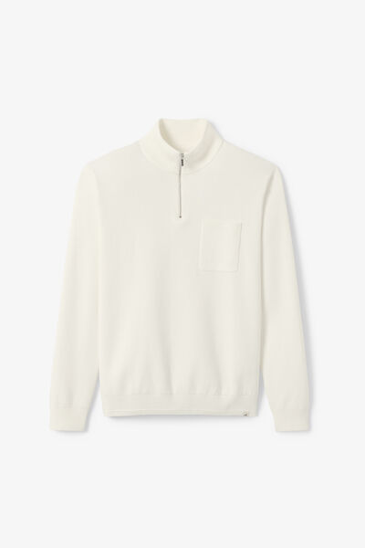 Pull col montant zipp&eacute; "le parfait by JULES"