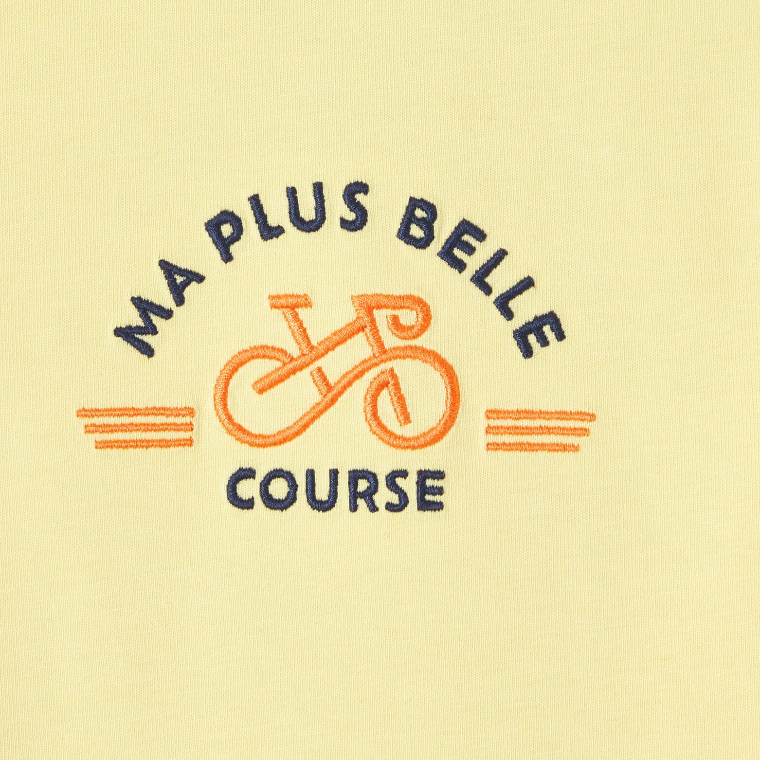Tee shirt brod&eacute; licence Tour de France