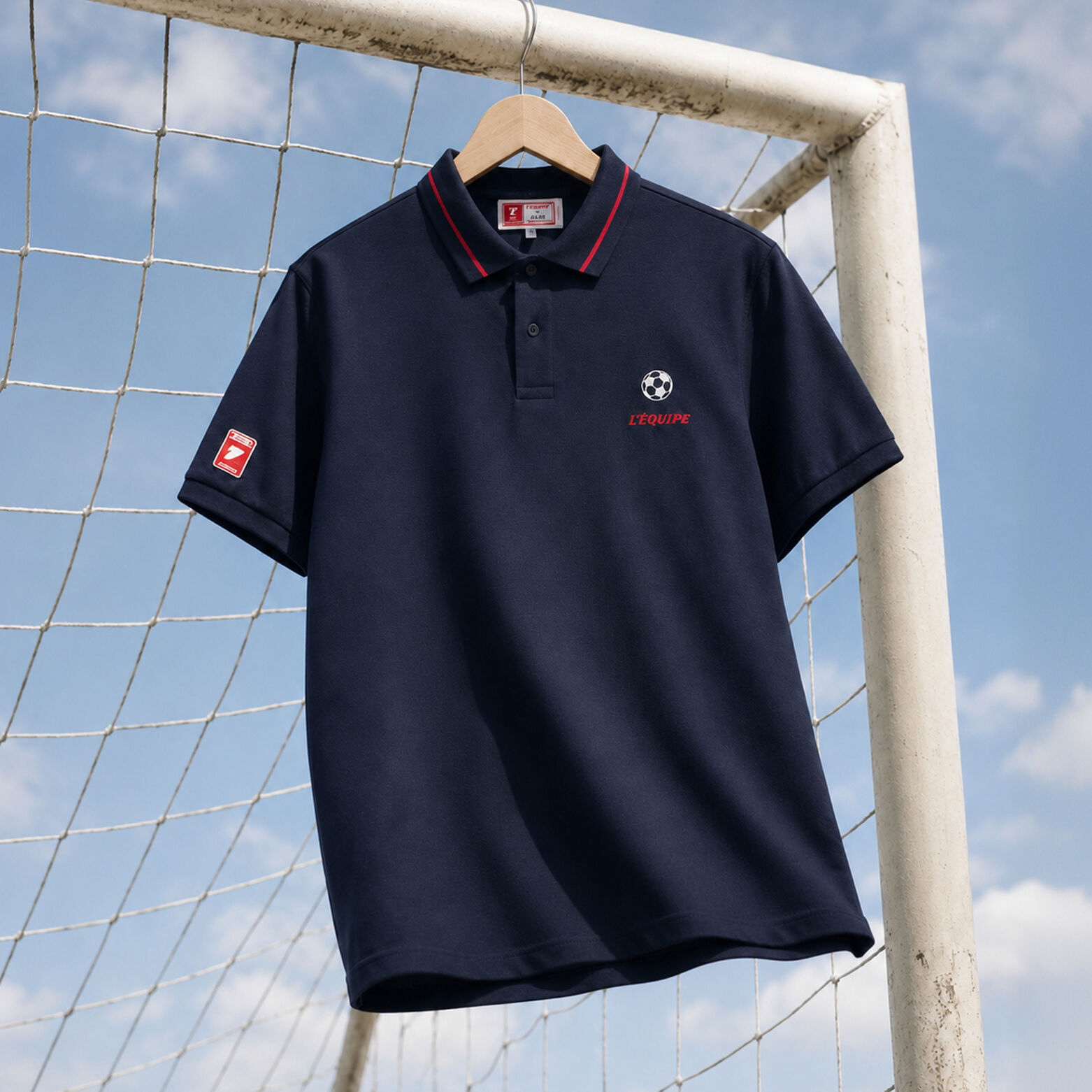 Polo met L'&Eacute;quipe licentie