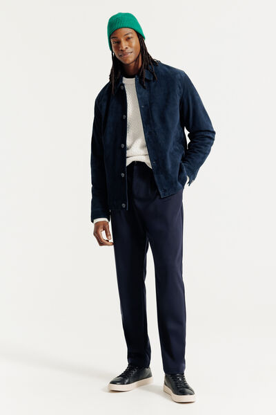 Pull col rond point fantaisie