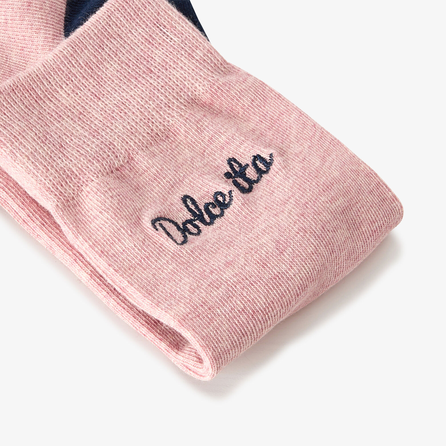 Hoge sokken met opschrift