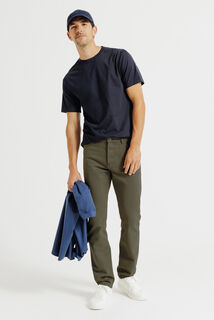 Straight fit broek 5 zakken