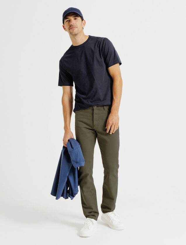 Straight fit broek 5 zakken