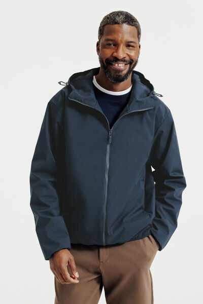 Blouson coupe-vent &agrave; capuche