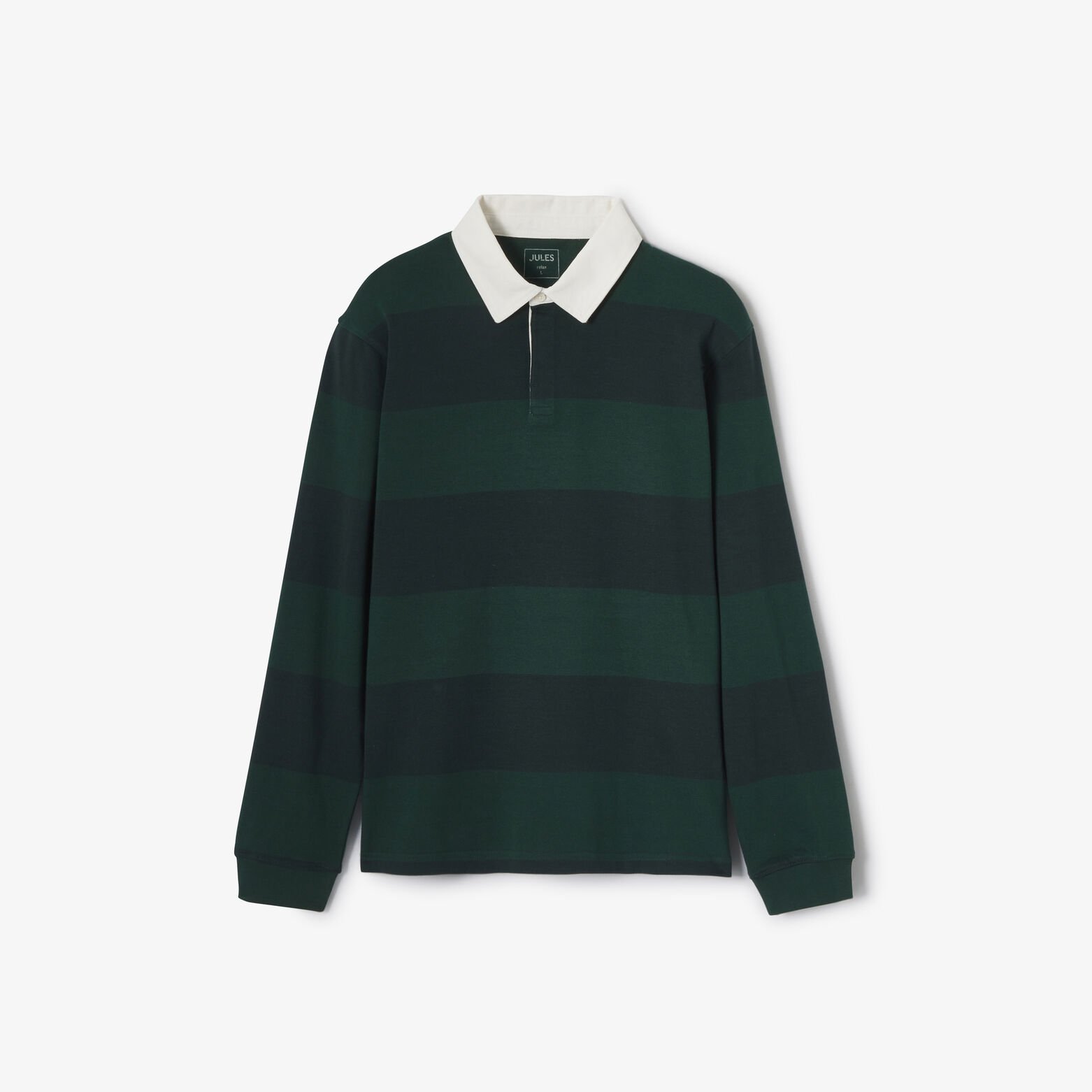 Polo manches longues ray&eacute;