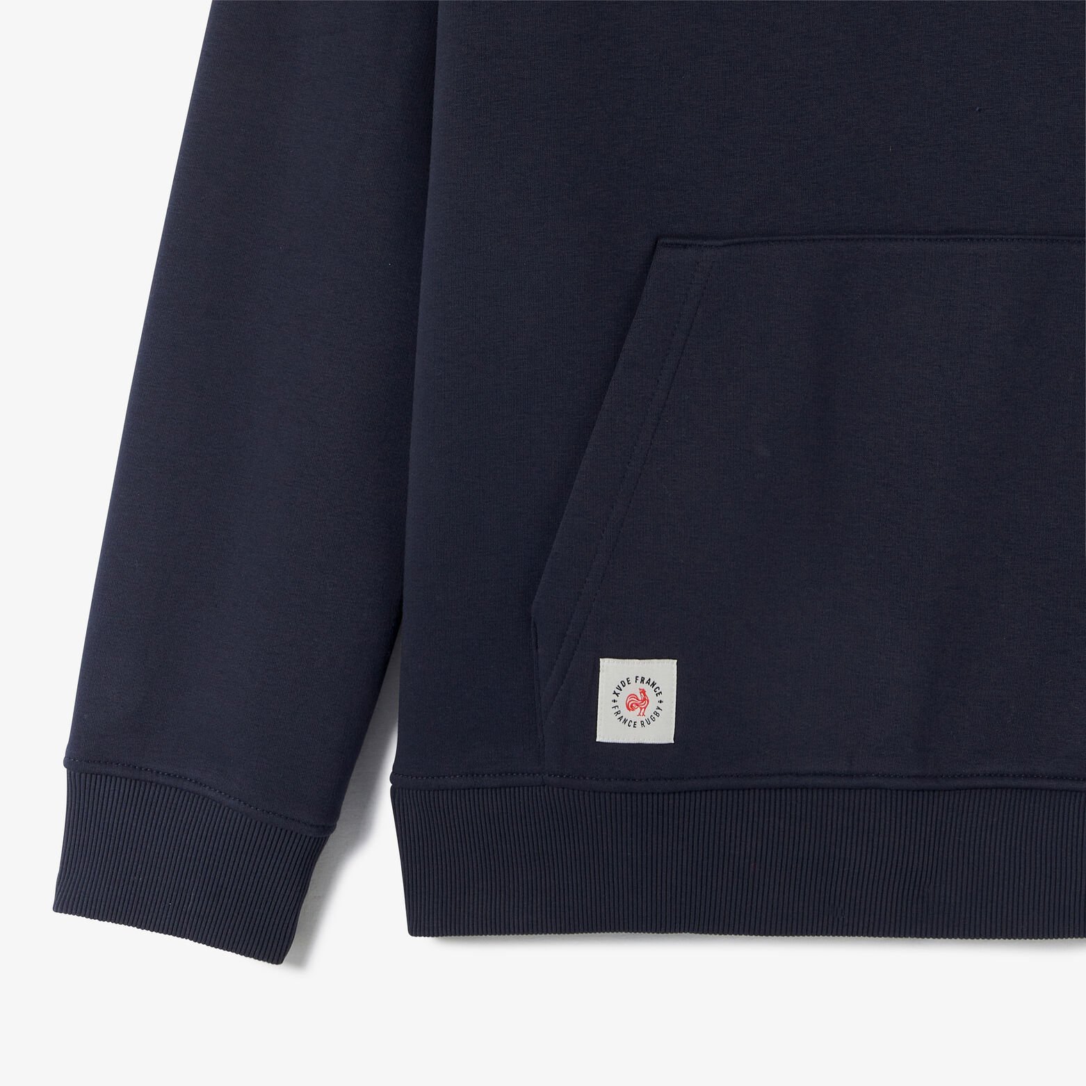 Sweat &agrave; capuche brod&eacute; licence France Rugby