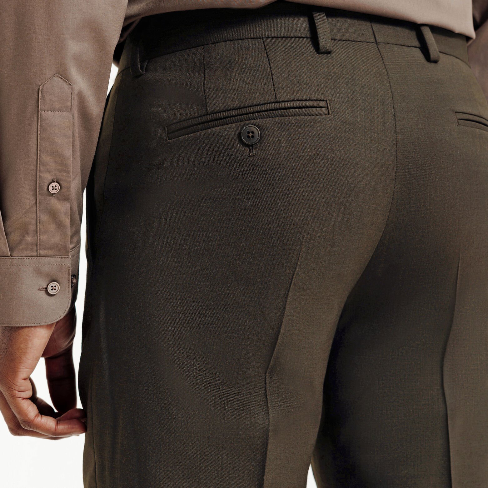 Pantalon de costume slim bi-stretch