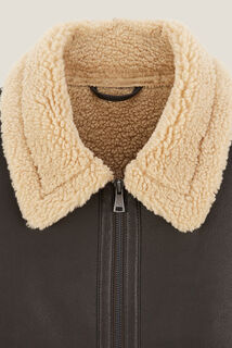 Blouson bombardier en sherpa