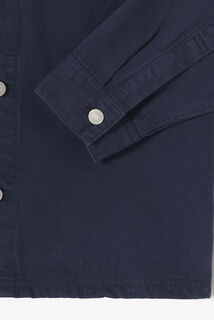 Surchemise en jean coton