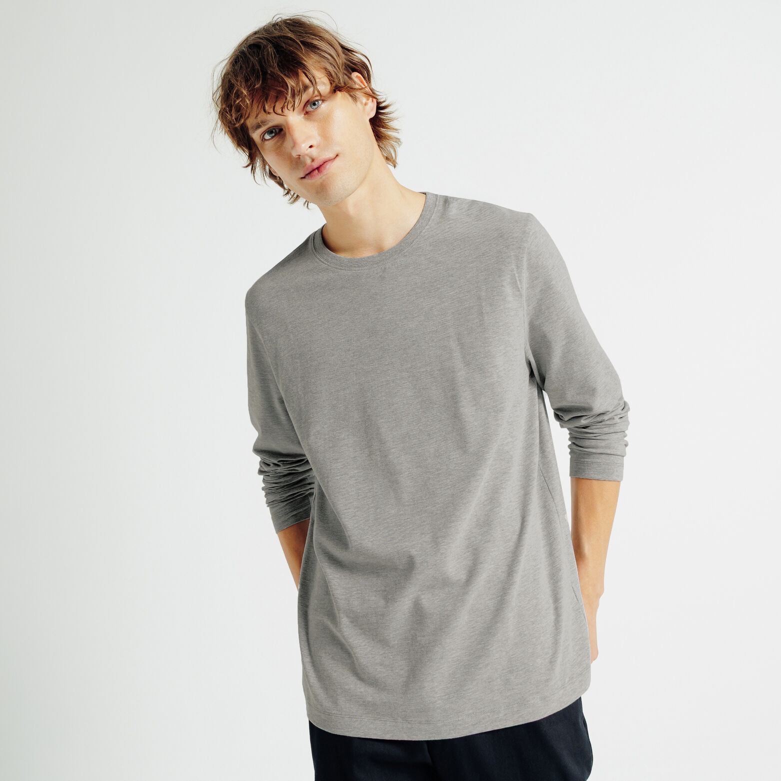 Tee shirt manches longues matière douce