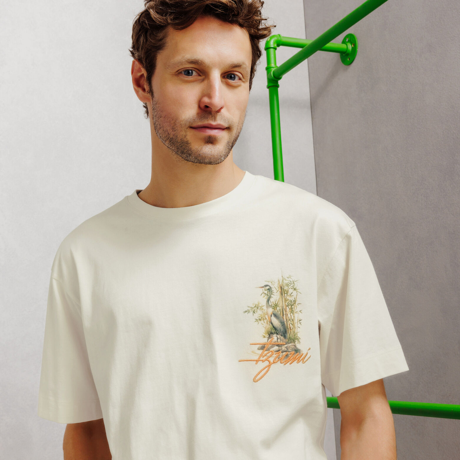 Tee shirt imprim&eacute; devant et dos Japon