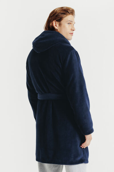 Peignoir brodé "l'homme parfait"