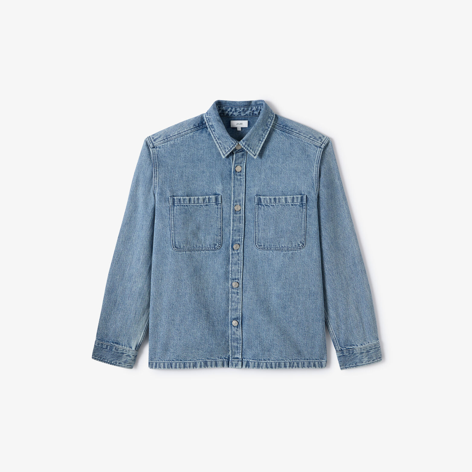 Surchemise en jean unie