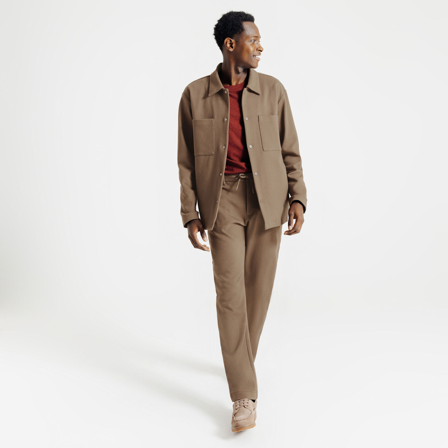 Pantalon Sportswear Marron