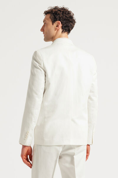 Comfort fit gekruist kostuumvest