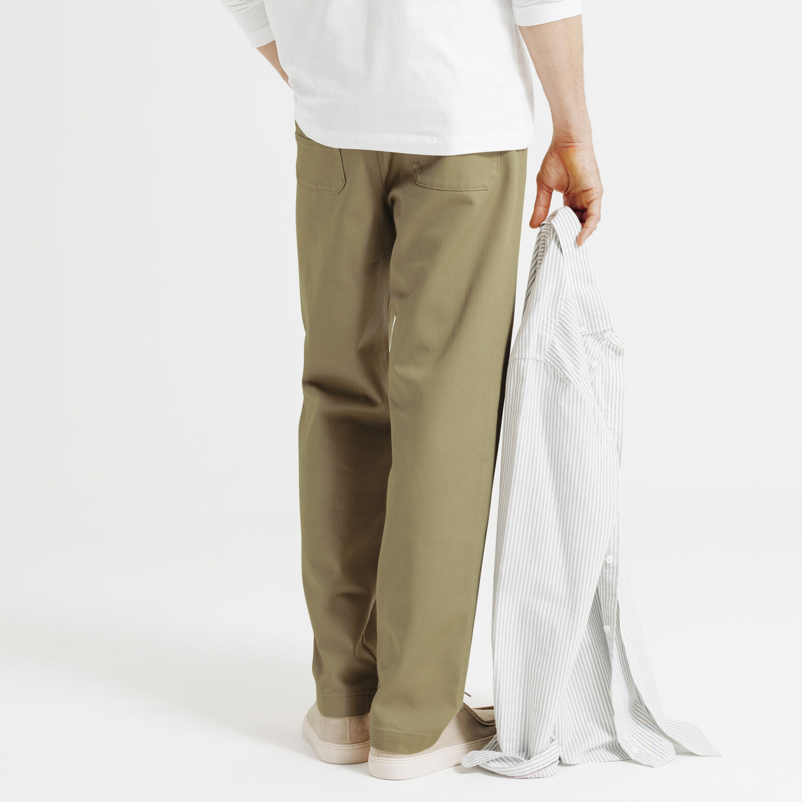 Loose fit chinobroek