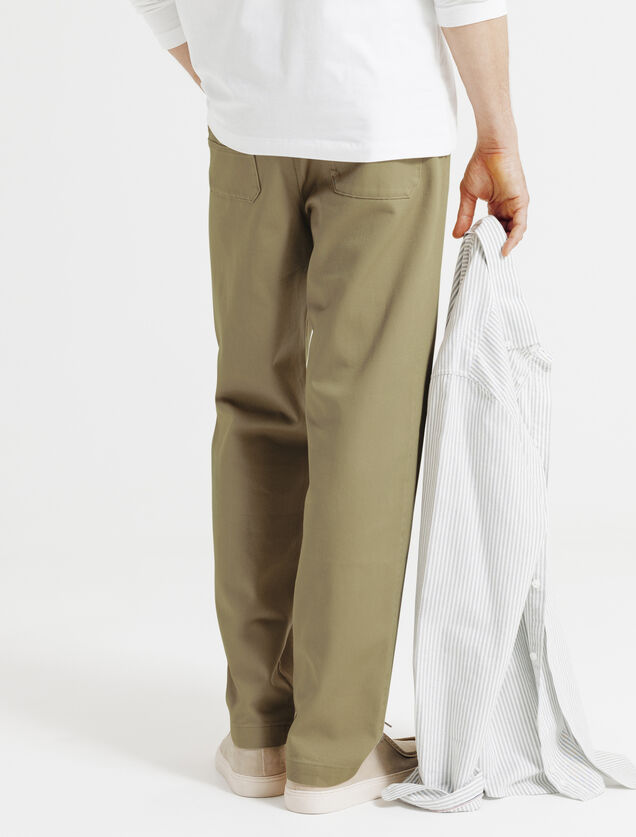 Pantalon chino loose