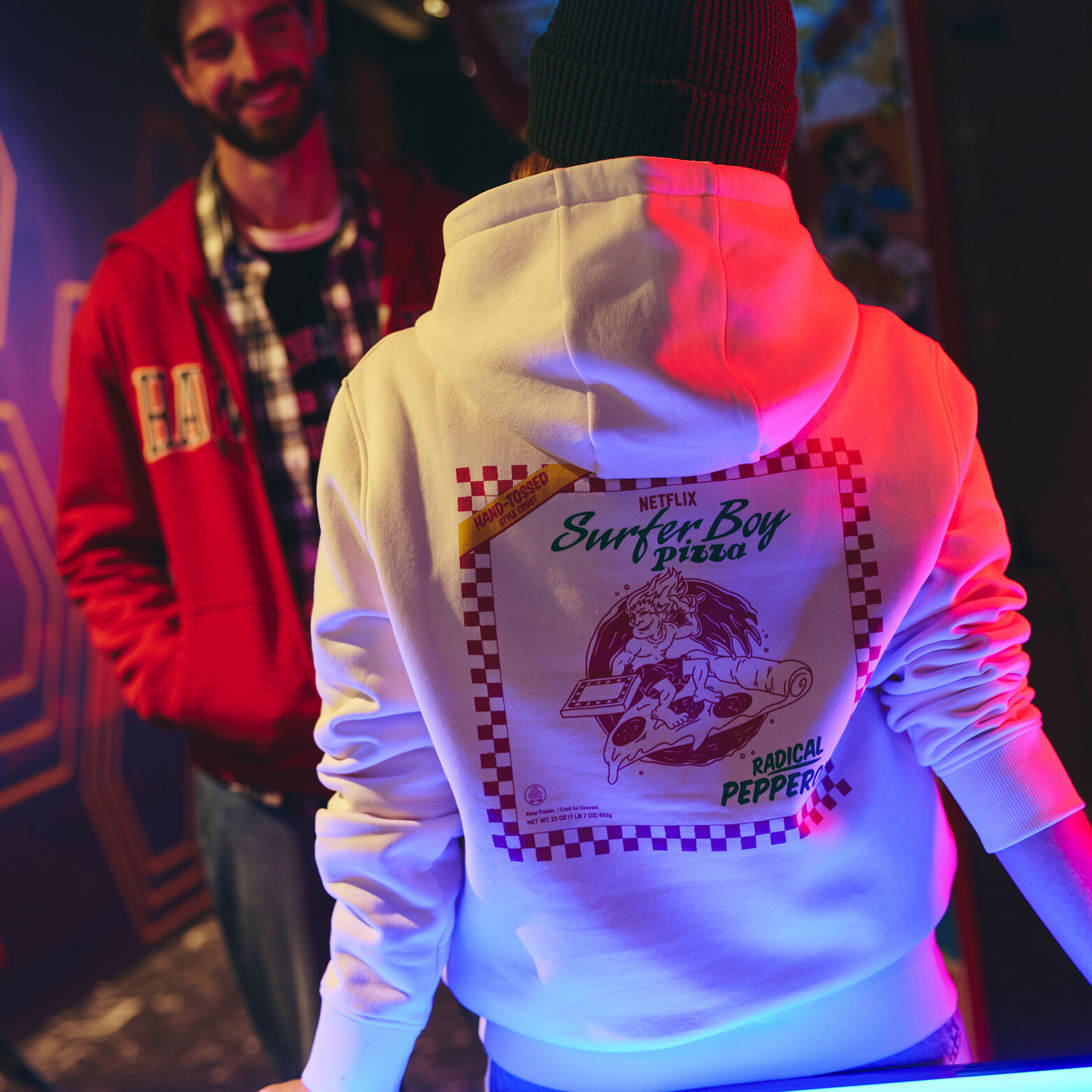 Sweat à capuche licence Stranger Things