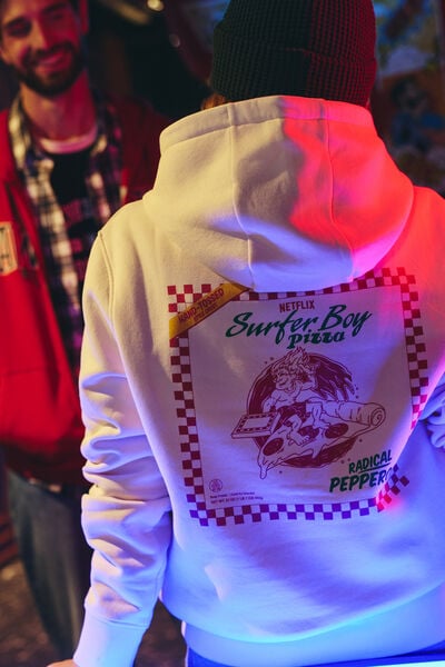 Sweat à capuche licence Stranger Things