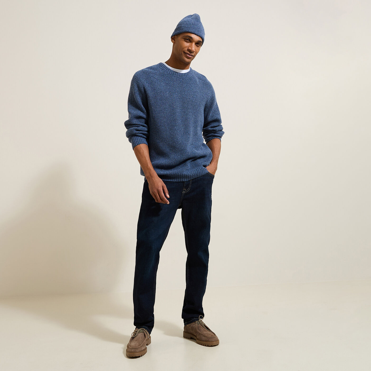 Trui met ronde hals made in France