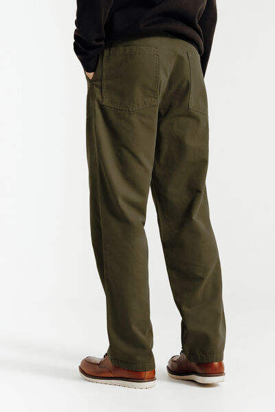 Pantalon baggy détail charpentier