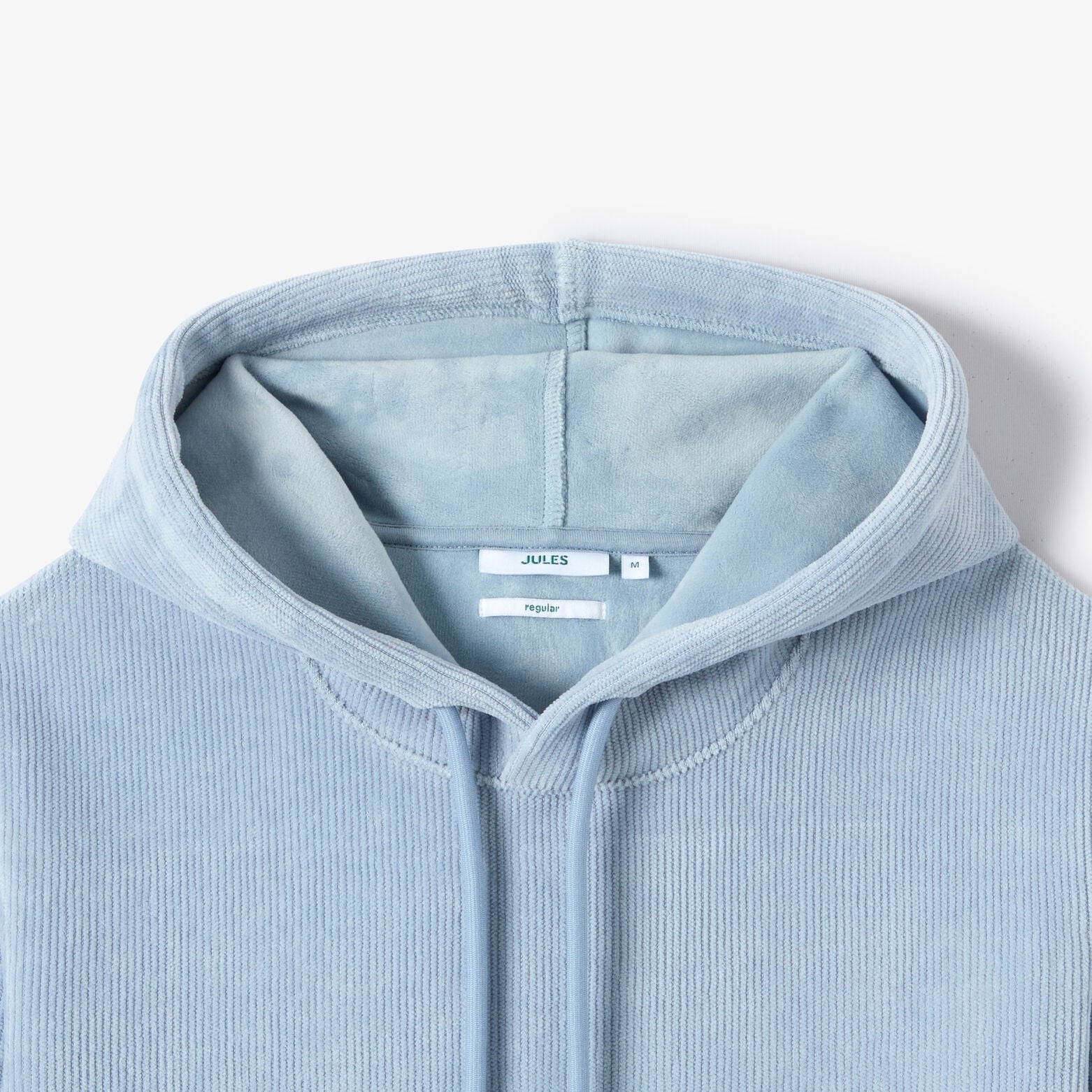 Sweat &agrave; capuche en velours