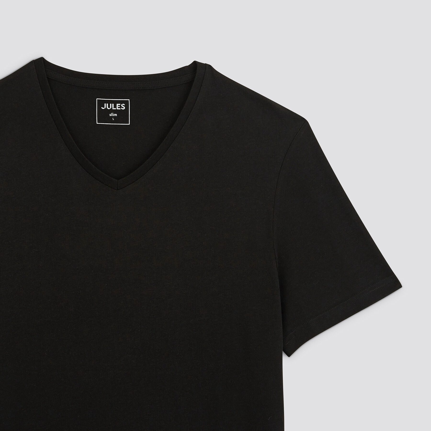 Tee shirt col v homme sale jules