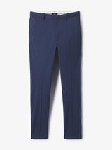 Pantalon de costume slim pied de puce