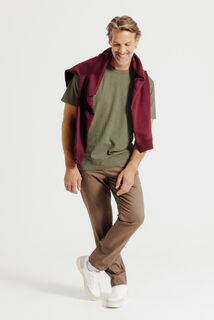 Relax fit t-shirt in katoen