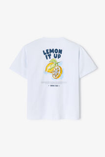 T-shirt ronde hals met print