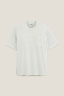 Tee shirt coton poche poitrine