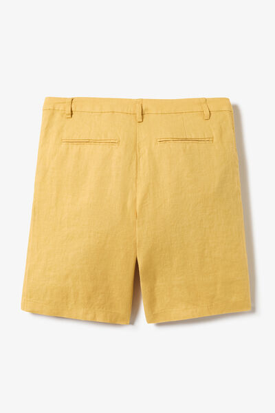 Bermuda chino 100% lin