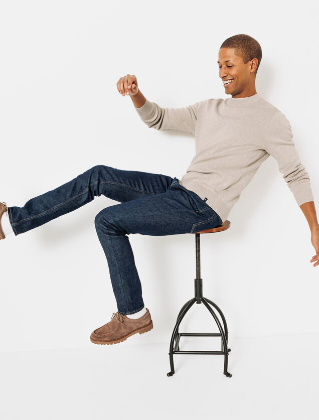 "Le Parfait by JULES" trui met ronde hals