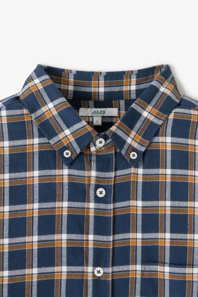 Chemise flanelle à carreaux