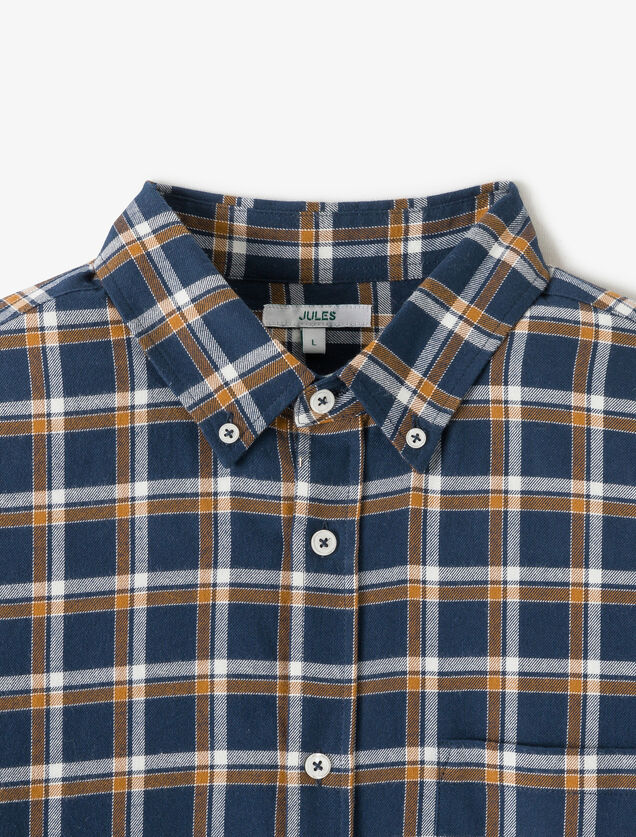 Chemise flanelle &agrave; carreaux