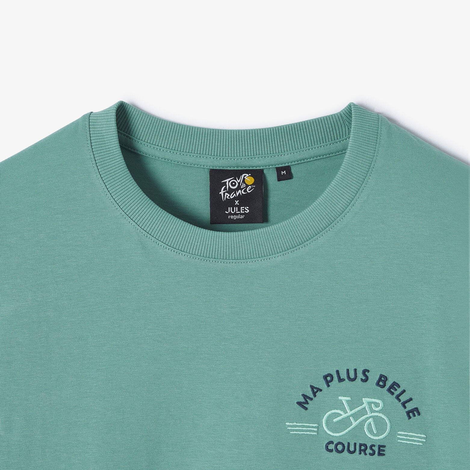 Tee shirt brod&eacute; licence Tour de France