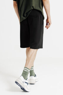 Short en molleton taille élastiquée