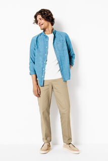 Loose fit chinobroek