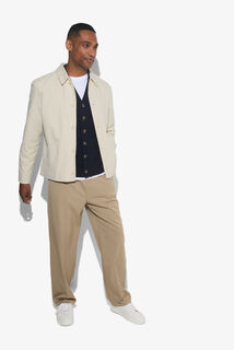 Veste mi-saison col chemise